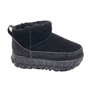 UGG Mens Venture Daze Ultra Mini Black Boots 1158200 Size 7